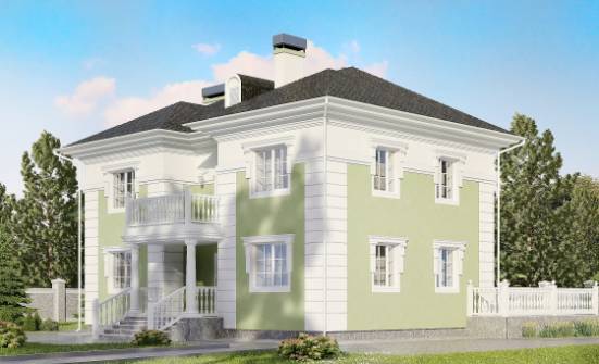 155-005-П Проект двухэтажного дома, уютный коттедж из керамзитобетонных блоков Амурск | Проекты домов от House Expert