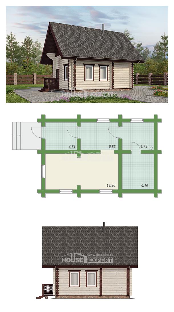 Проект дома 035-001-Л | House Expert