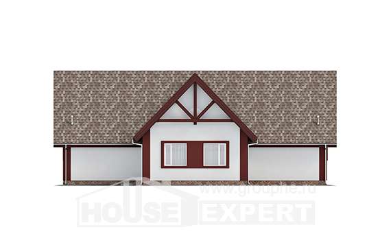 145-002-Л Проект гаража из блока Хабаровск, House Expert