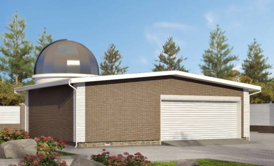 075-001-П Проект гаража из кирпича Амурск | Проекты домов от House Expert