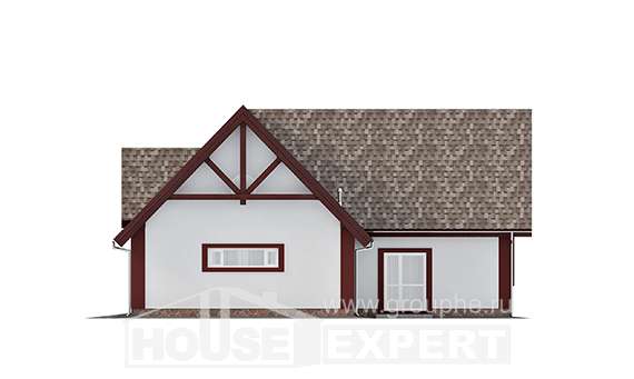 145-002-Л Проект гаража из бризолита Хабаровск, House Expert